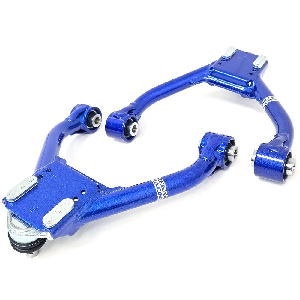 Megan Blue Front Upper Camber Kit Arm (Pillow Ball) For 09-24 Nissan Gt-R R35 1