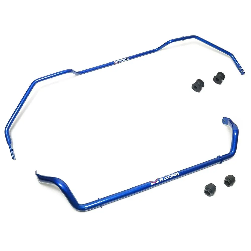 Megan [Front 36Mm+Rear 17Mm] Blue Sway Bar W/Bushing For 09-24 Nissan Gt-R R35 1