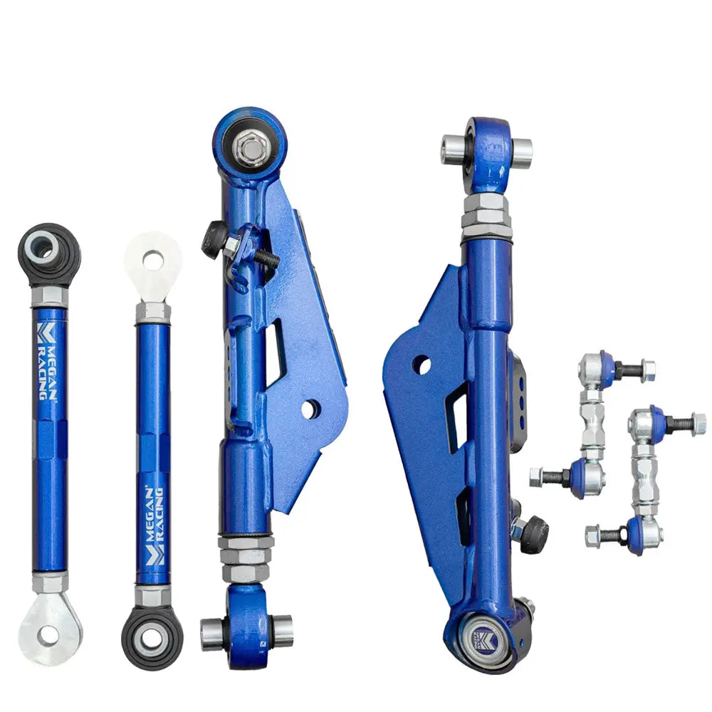 Megan Racing Front Lower Control Arm W/Tension Rods For 89-94 Nissan 240Sx S13 1