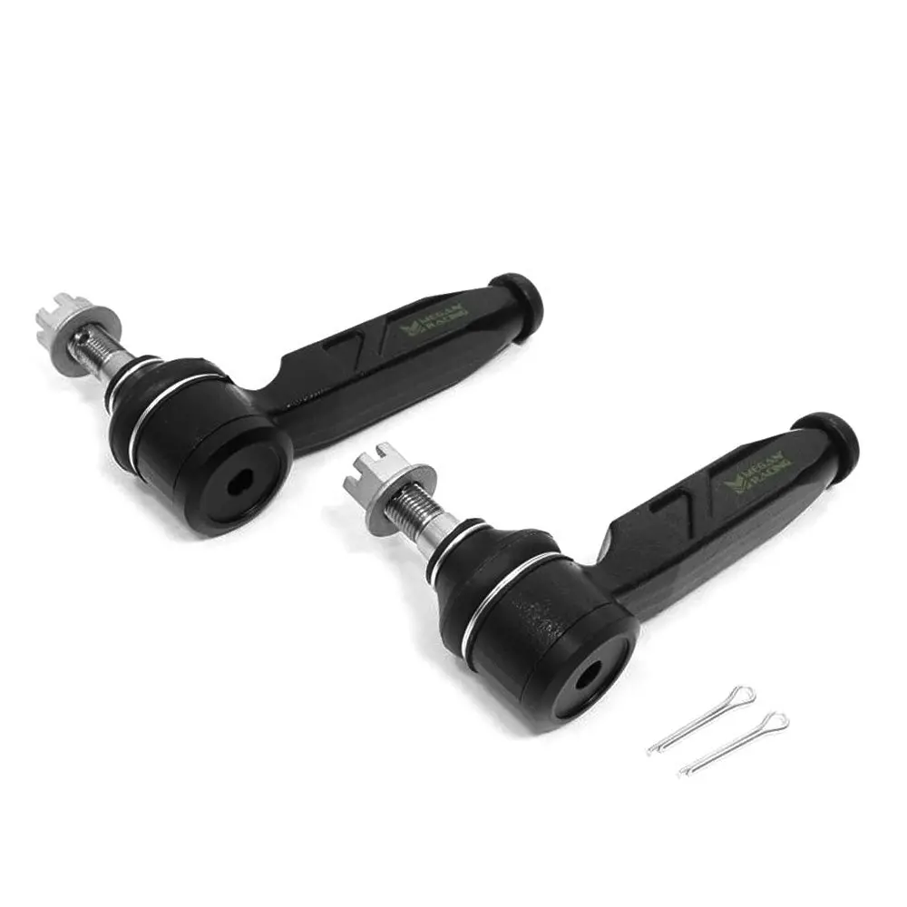 Megan Racing Black Front Type-Ii Outer Tie Rod End For Nissan 240Sx 89-94 S13/99-02 S15 1