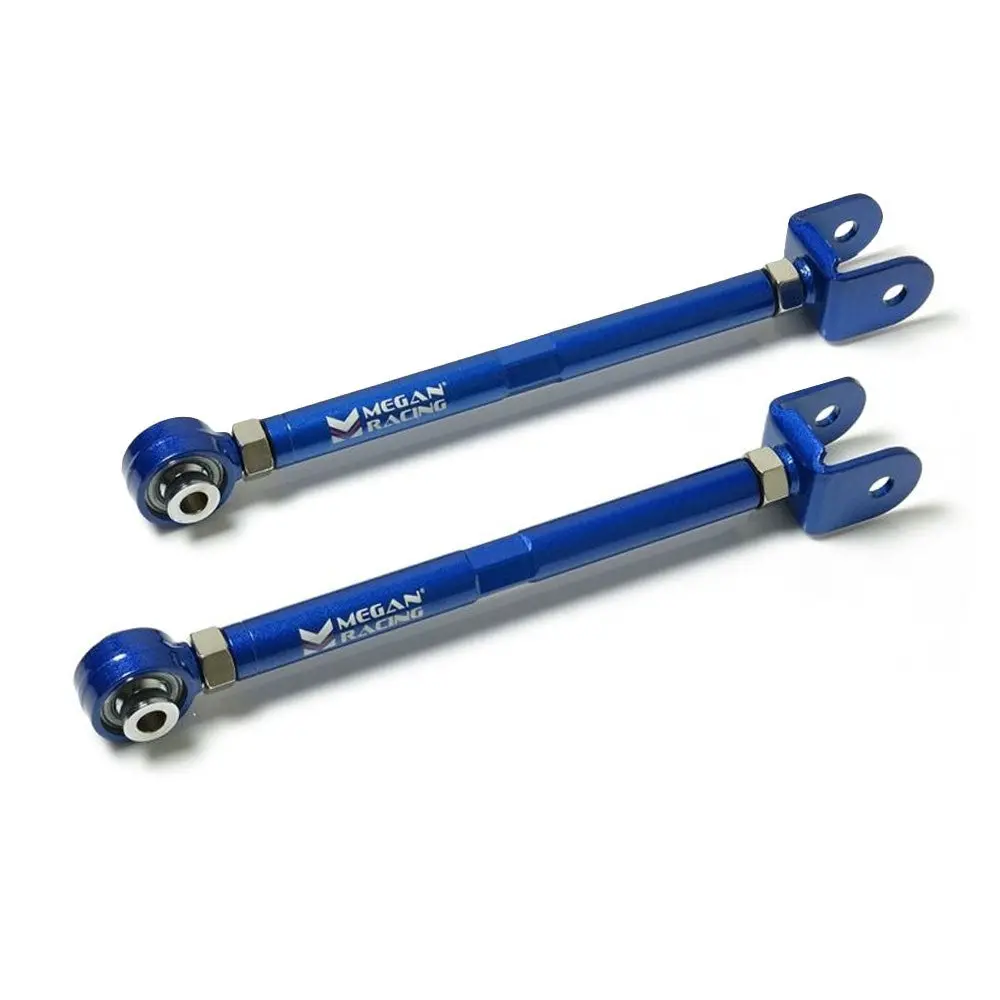 Megan Racing Blue Rear/Lower Toe Control Arms For 89-94 Nissan 240Sx (S13) 1