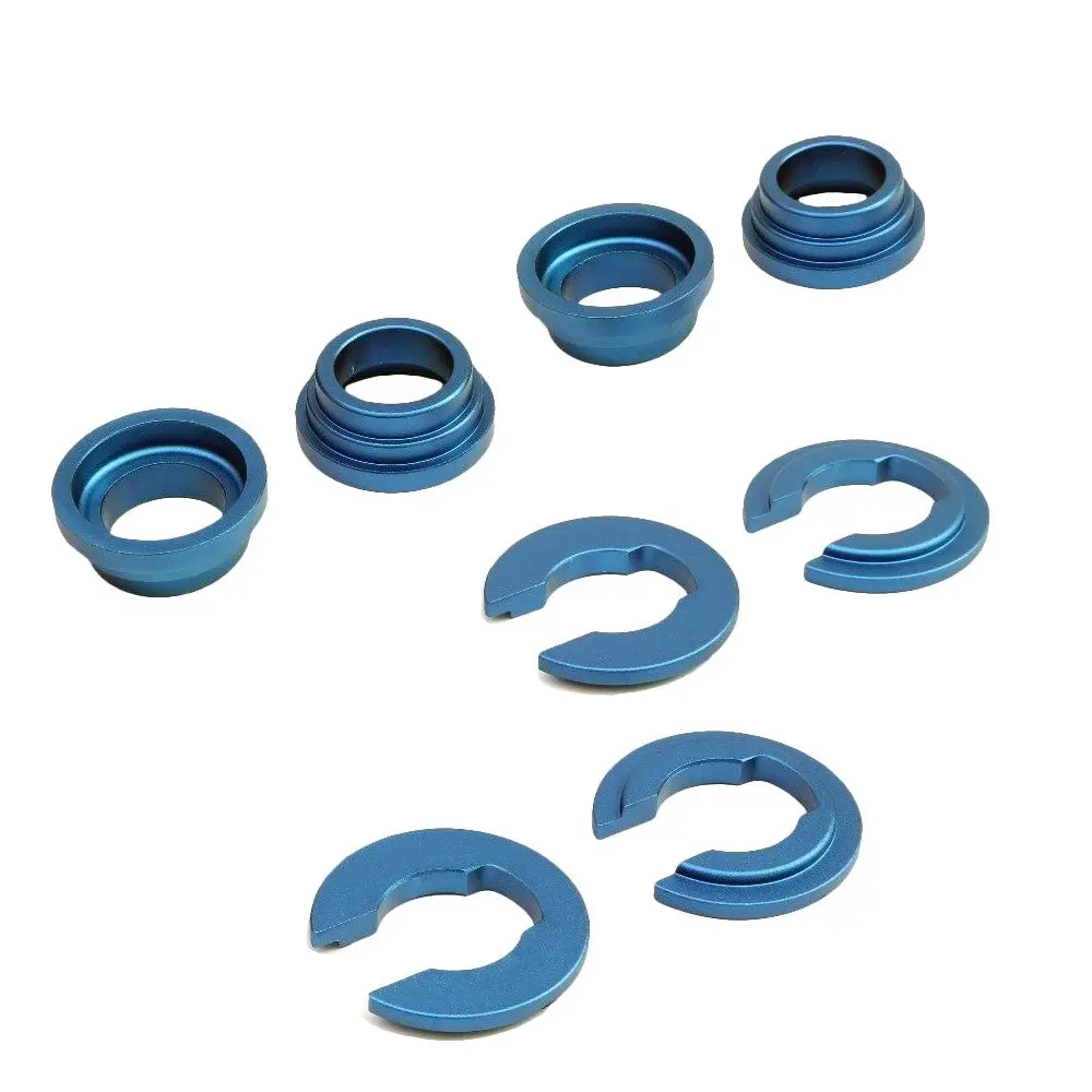 Megan Blue Rear Subframe Vibration Collars Insert For Nissan 240Sx S13 S14 S15 / 300Zx Z32 / Skyline R32 R33 R34 1