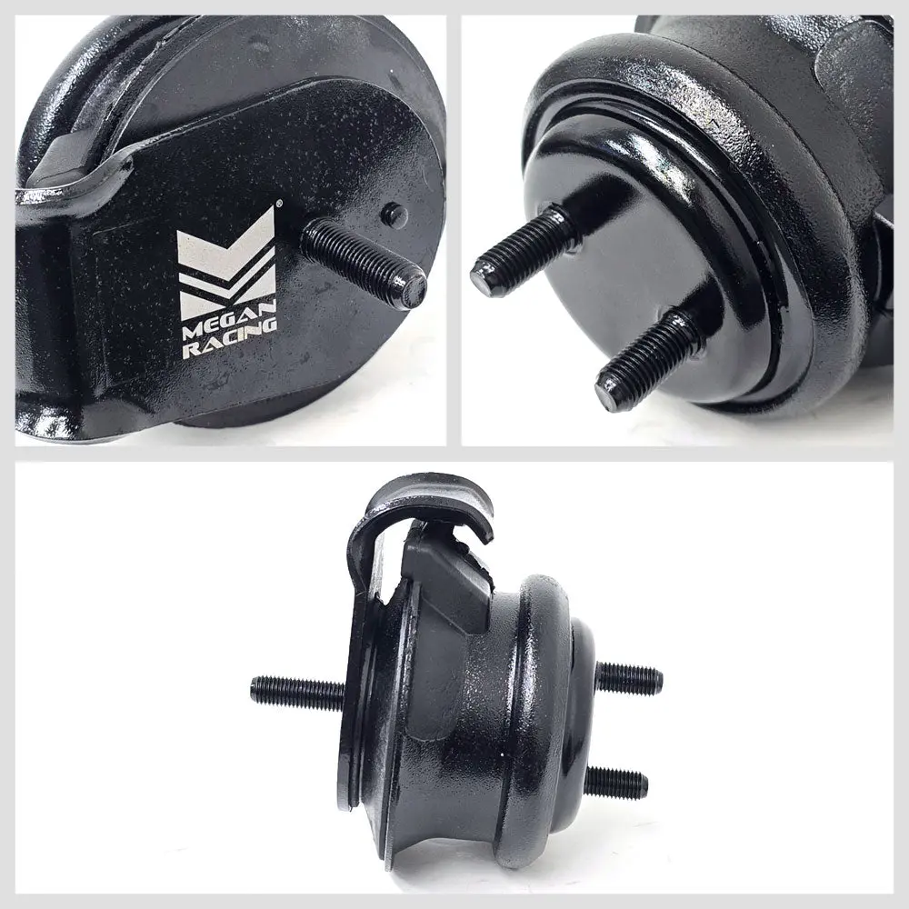 Megan Racing Black Front Engine Mount For 93-02 Skyline Gtr R33 R34 2Wd Hicas 2
