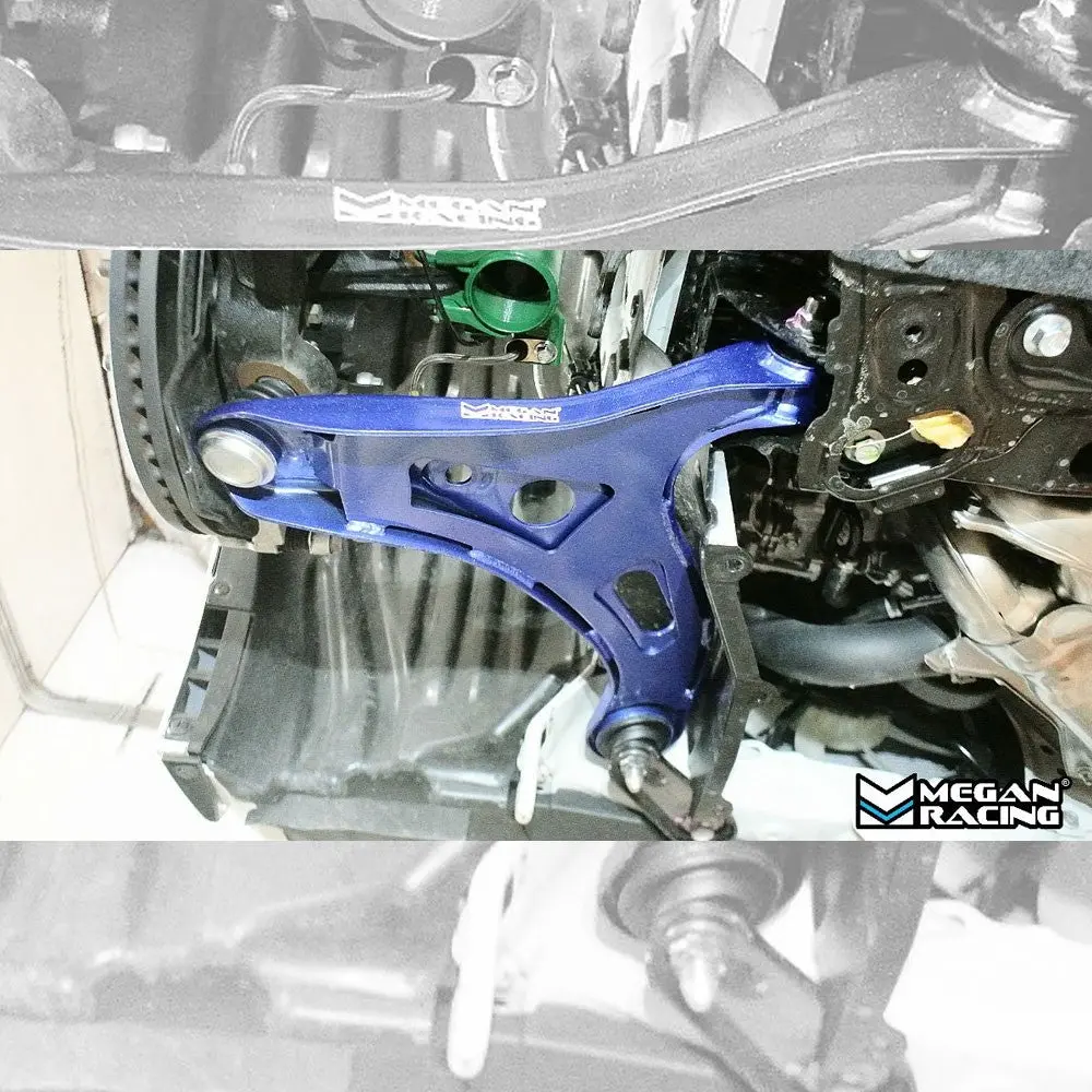 Megan Front Lower Control Arms W/Spherical Bushing+15Mm Rca Ball Joint For Fr-S/Brz Zc6/86 Zn6/Gr 86 Zn8 2