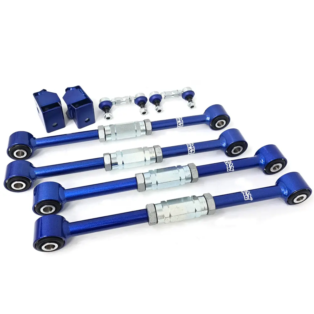 Megan Blue Rear Wheel (Front/Rear) Lateral Arm Kit (Pillowball) For 95-07 Subaru Impreza Gc Gd 1