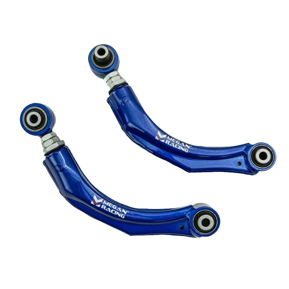 Megan Blue Rear Camber Arm Kit For 00-09 Subaru Baja/Legacy/Outback Be Bh Bt Bl Bp 1