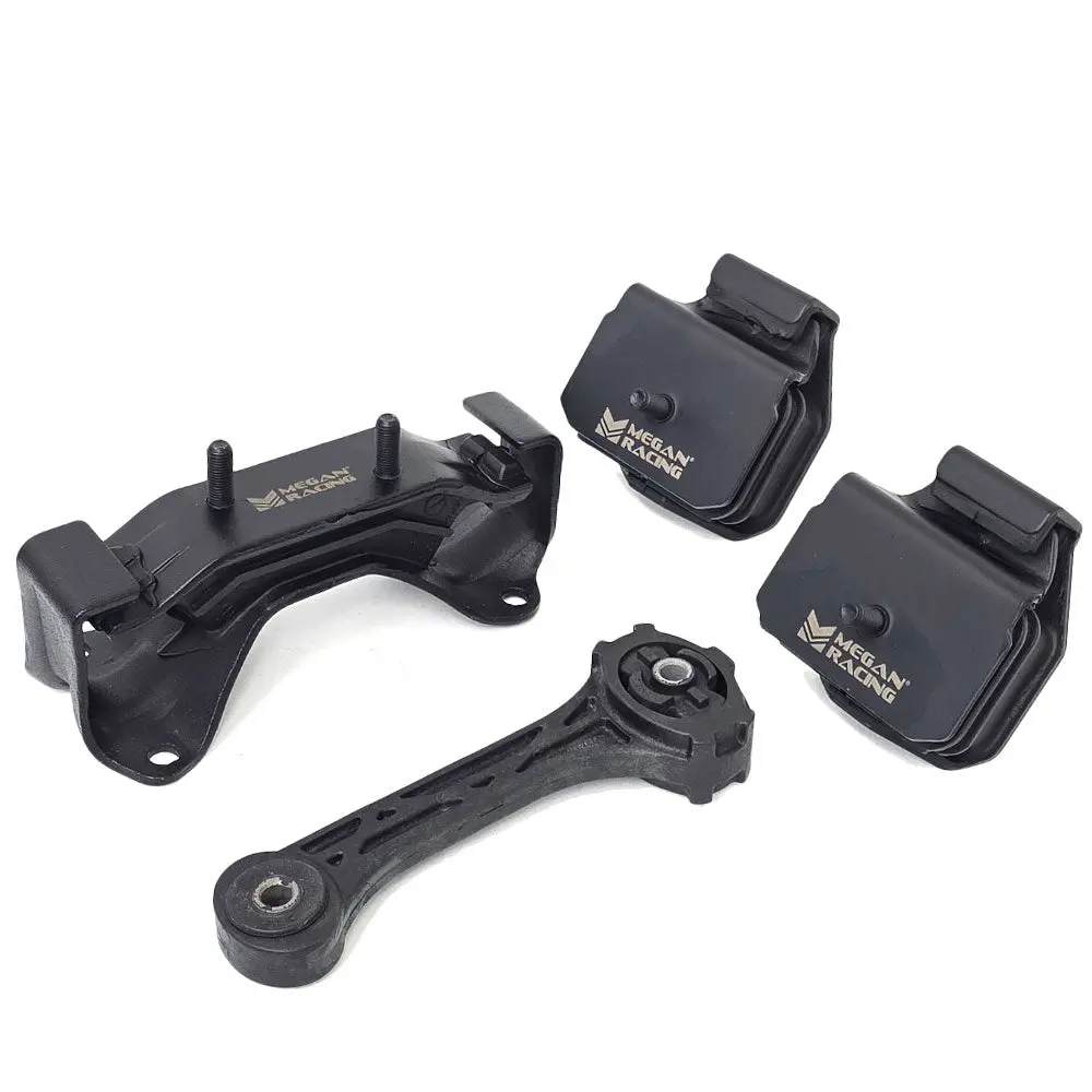 Megan 4Pc Engine+Transmission+Torque Mount For 01-14 Subaru Wrx Sti 6-Speed Manual Gd/Gg/Ge/Gh/Gv/Gr 1