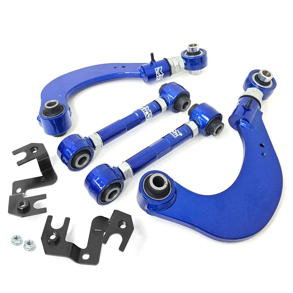 Megan Racing Blue Rear Upper Camber + Rear Lower Toe Control Arm For 21+ Toyota Sienna (Xl40 4Th Gen) 1