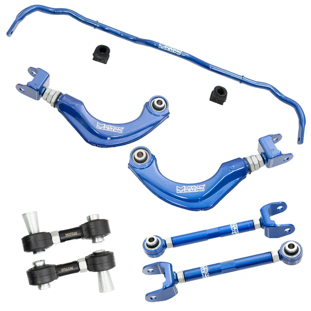 Megan Rear Toe+Camber+Sway Bar+End Link Kit For 23+ Toyota Gr Corolla Gzea14 1