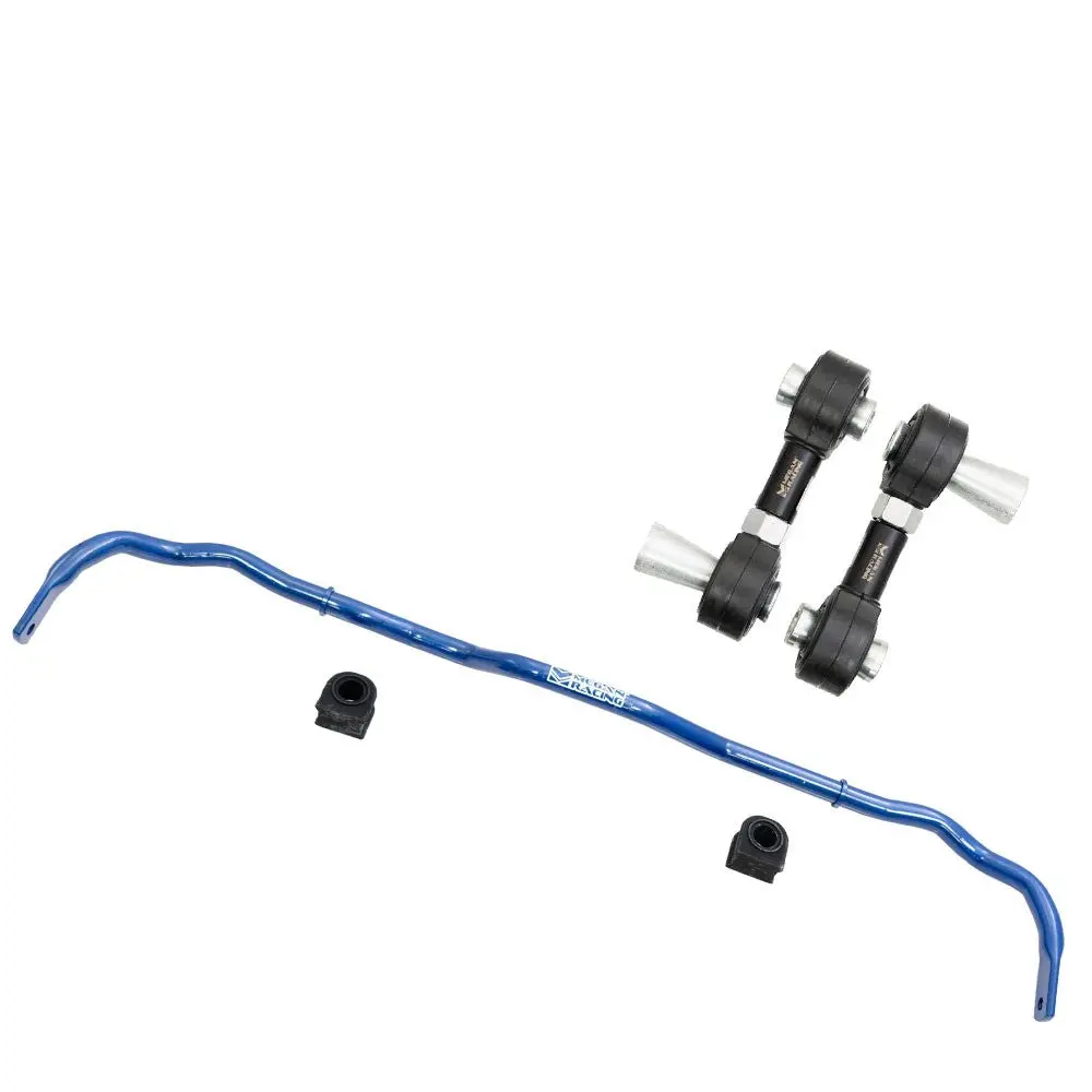 Blue Rear Adjustable Sway Bar End Link Pillow Ball & Performance Sway Bar For 23+ Toyota Gr Corolla Gzea14 1