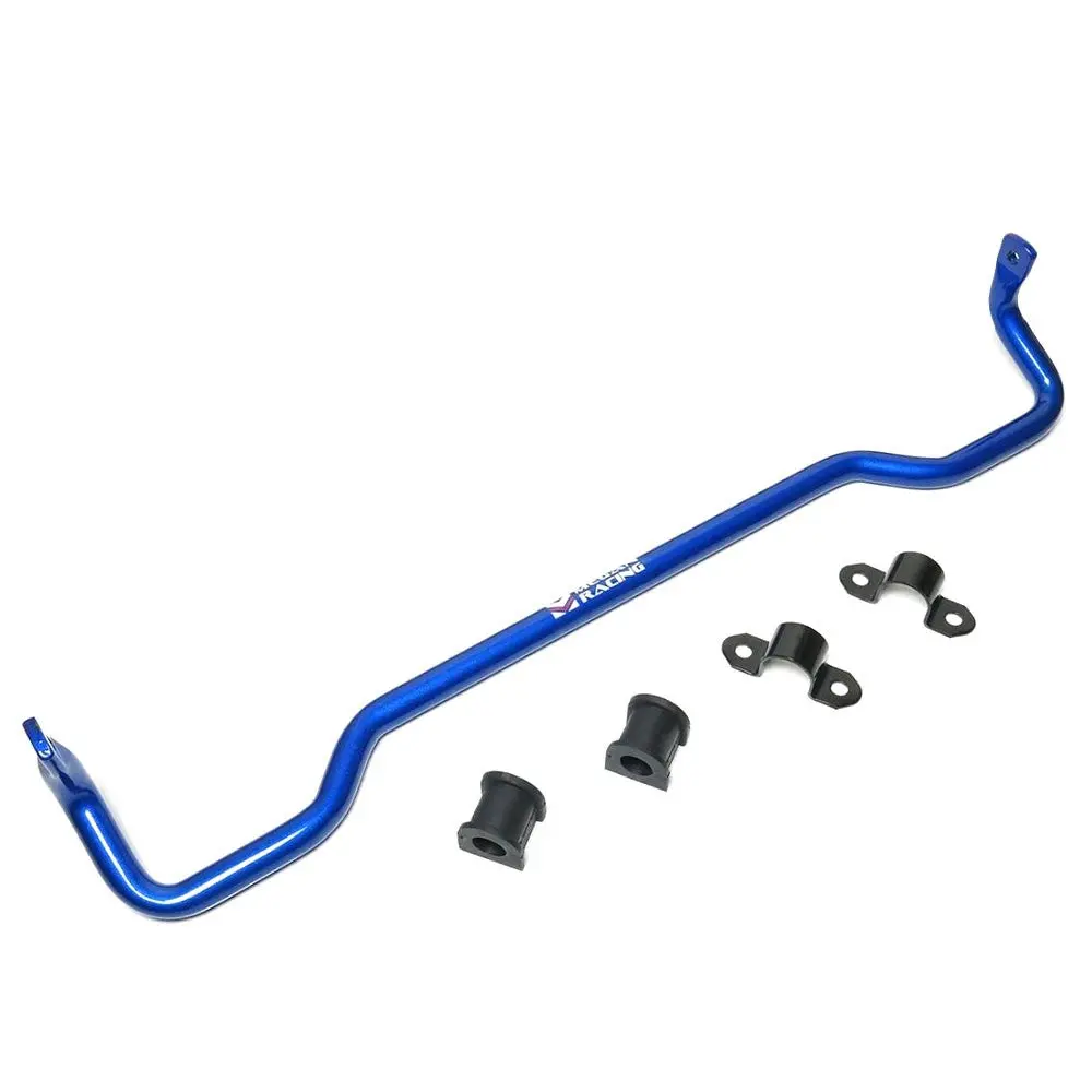 Megan 25.4Mm Blue Steel Rear Sway Bar Bushing Kit For 14-21 Volkswagen Golf Gti Fwd 1