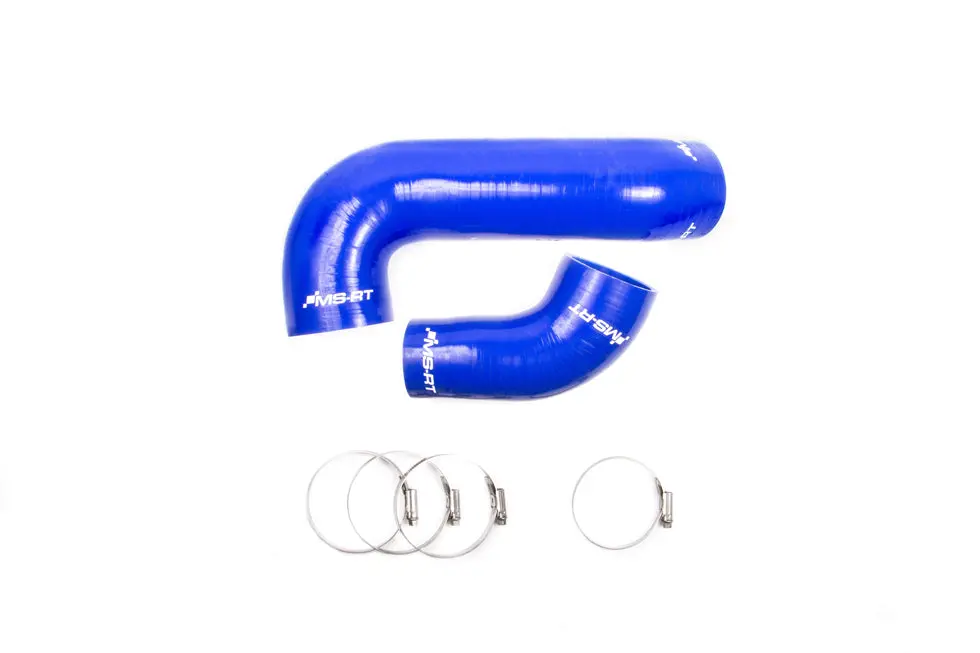 Forge Motorsport Ms-Rt Transit Custom Blue Silicone Inlet Hoses 1