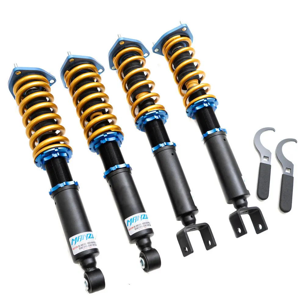Manzo Mz Series 30-Way Coilover Lowering Springs For 14-24 Infiniti Q50 Rwd V37 1