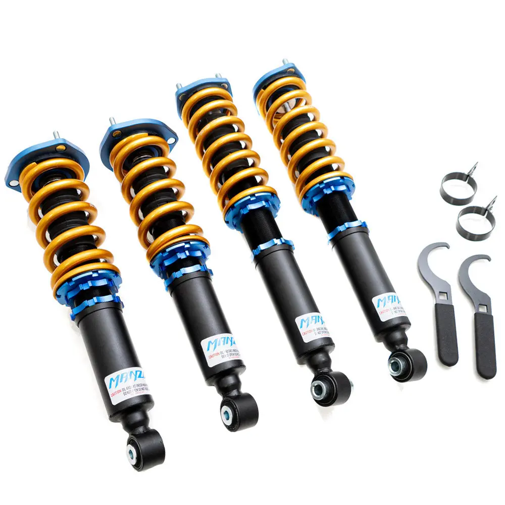 Manzo Mz Series 30-Way Coilover Lowering Springs For 00-05 Lexus Is300 Xe10 1