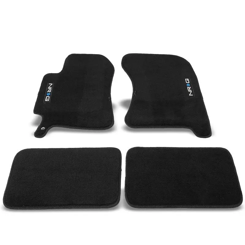 Fmr-400Nrg Nrg Logo Front/Rear Floor Mats Carpet Pads For 04-07 Subaru Impreza 1