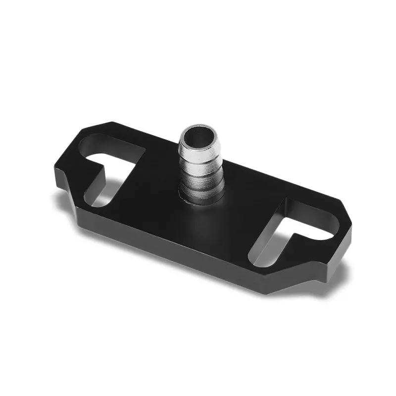Nrg Black Frg-Honc Fuel Pressure Regulator Block Off Plate For 88-00 Honda Civic 1