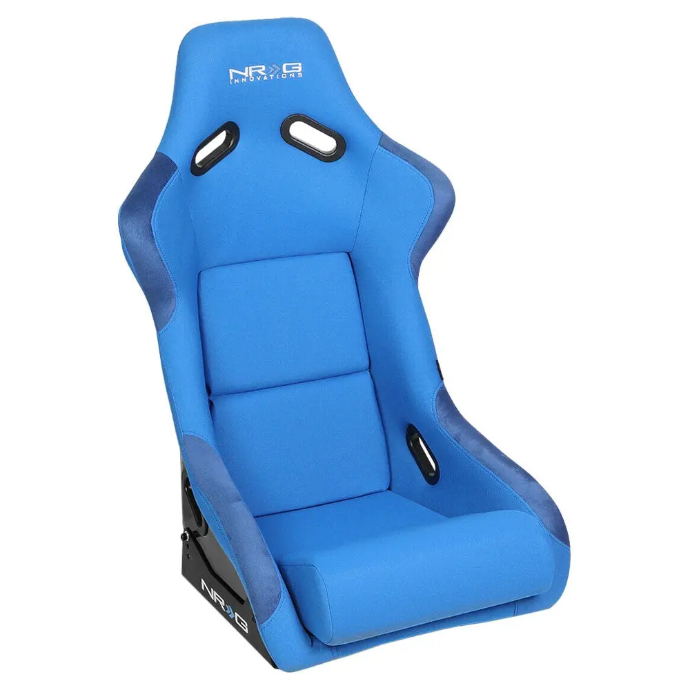 Nrg Frp-300Bl 300 Sports Sereies With Nrg Logo Racing Seat Blue 1