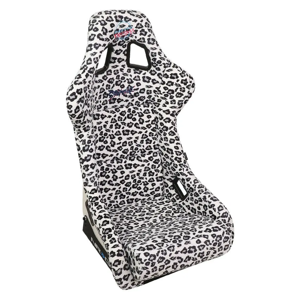 Nrg Frp-302-Wt-Savage Prisma Fixed Back Bucket (Large Size) Racing Seat White 1