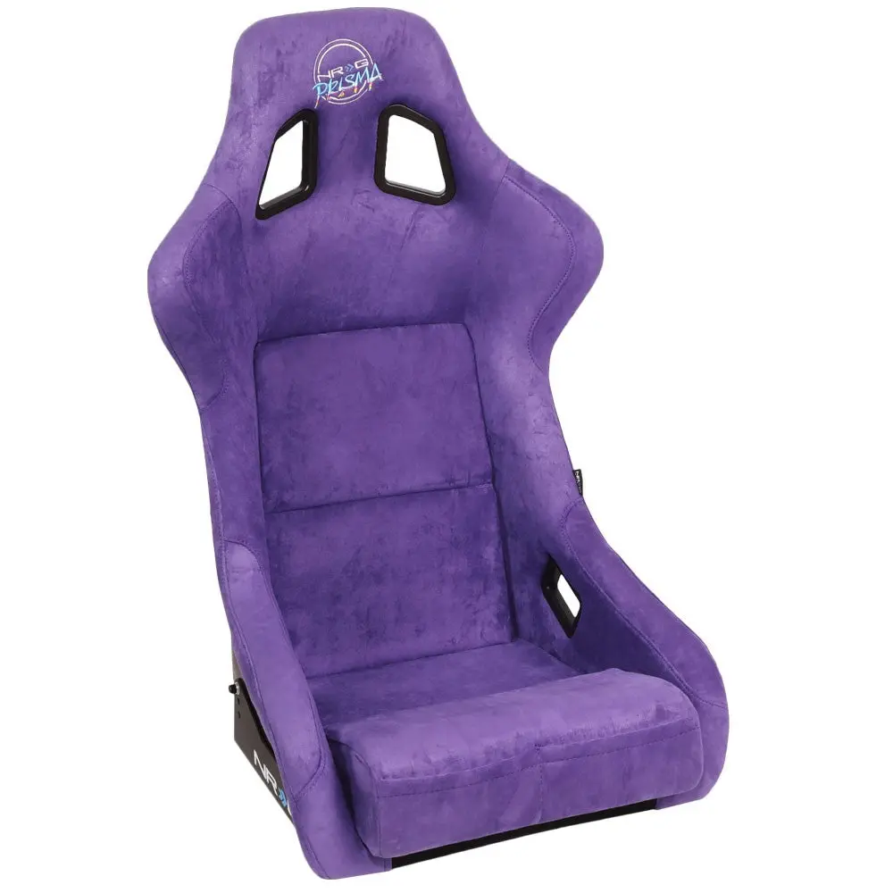 Nrg Frp-302Pp-Prisma Bucket (Large) Nrg Prisma Logo Racing Seat Purple 1