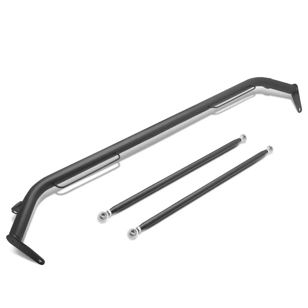 Nrg Hbr-001Ti 47" Titanium Universal Fixed End 4-Point Seat Belt Safety B-Pillar Chassis Harness Bar 1