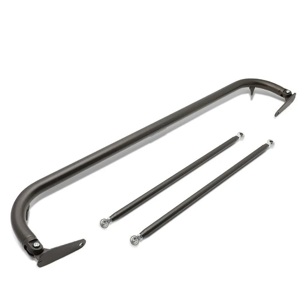 Nrg Hbr-002Ti 49" Titanium Universal Swiveling End 4-Point Seat Belt Safety B-Pillar Chassis Harness Bar 1