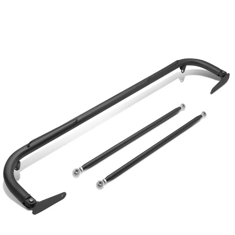 Nrg Hbr-003Ti 51" Titanium Universal Swiveling End 4-Point Seat Belt Safety B-Pillar Chassis Harness Bar W/Loop 1