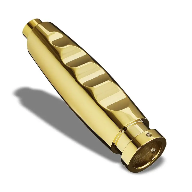 Nrg Hk-700Cg Round Ac 4.875" Length Chrome Gold Emergency Hand Brake Handle Grip 1