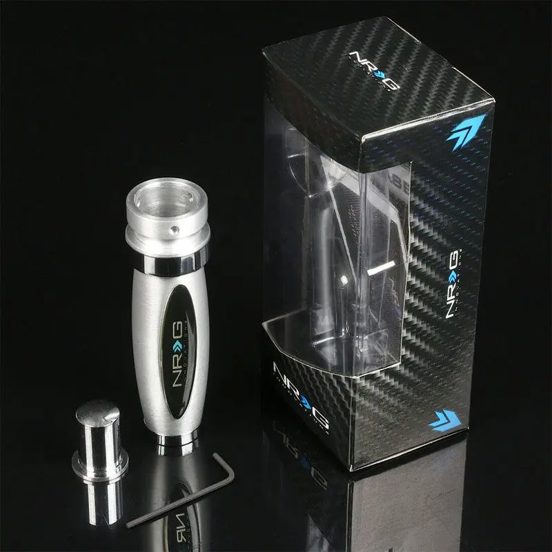 Nrg Hk-900Sl Smooth Grip Powder-Coated Silver Emergency Hand Brake Handle Grip 1