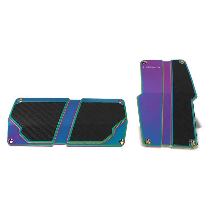 Nrg Nrg-Pdl-150Mc Brake/Gas/Clutch Automatic At Race Foot Pedal Plates Cover Set 1