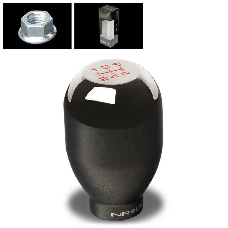 Nrg Black Chrome Heavy Weight Manual 10Mm X 1.5 Sk-100B-Ch-2-W Racing Shift Knob 1
