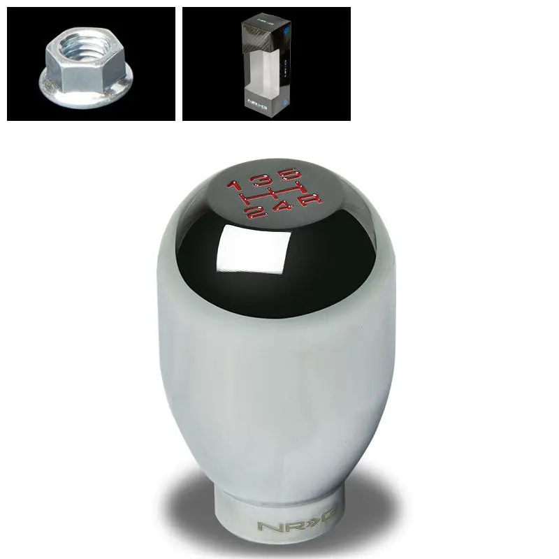 Nrg Chrome Jdm Heavy Weight 5-Speed 10Mm X 1.5 Sk-100Ch-2-W Racing Shift Knob 1