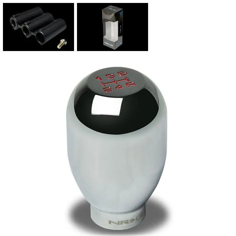 Nrg Innovations Chrome Heavy Weight M8 M10 M12 Sk-100Ch-W Racing Shift Knob 1