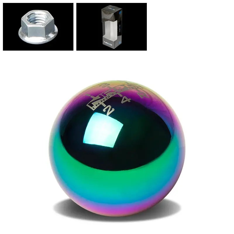 Nrg Sk-300Mc-2 Iridium Purple 5-Speed Pattern Ball Shift Knob 10Mm X 1.5 Thread 1