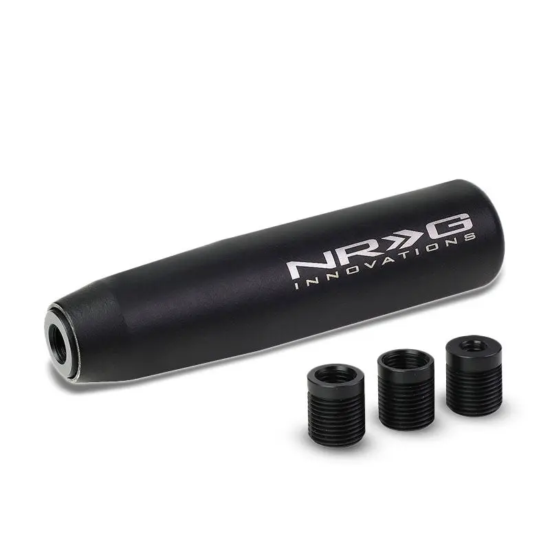 Nrg Wrinkle Black Long Heavy Weight M8 M10 M12 Sk-480Bk-P Racing Shift Knob 1