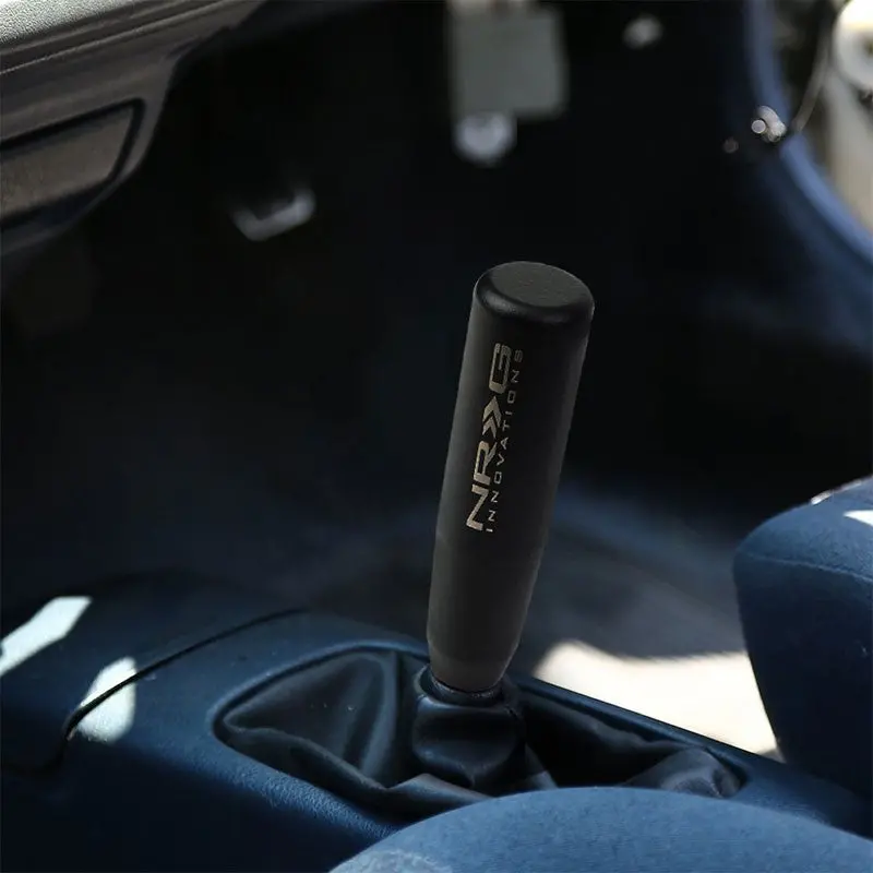 Nrg Wrinkle Black Long Heavy Weight M8 M10 M12 Sk-480Bk-P Racing Shift Knob 2