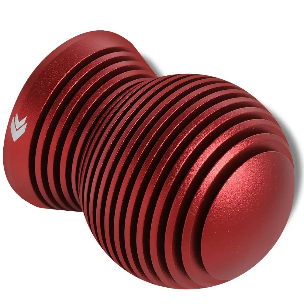 Nrg Universal Sk-702Rd Aluminum Red Anodized Heatsink Spheric Style Shift Knob 1