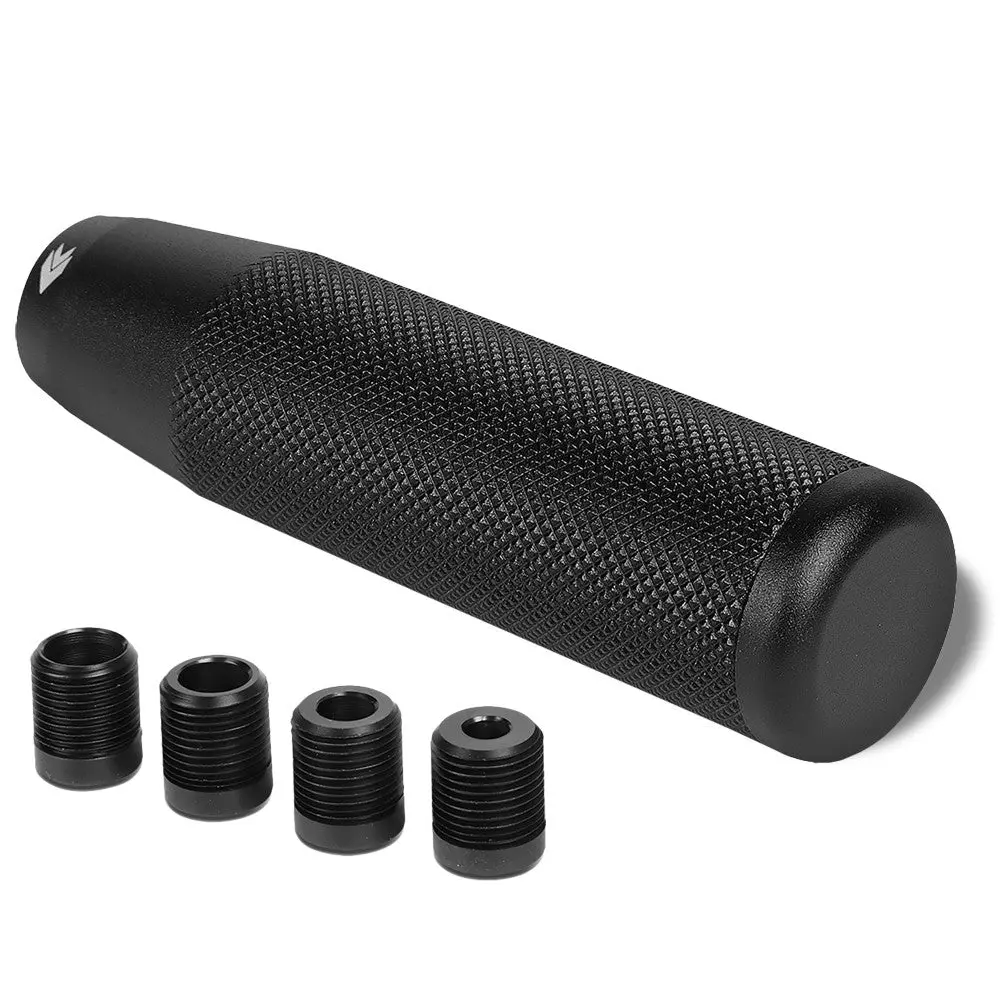 Nrg Universal Sk-800Bk Aluminum Black Anodized Long Stick Shift Knob 1