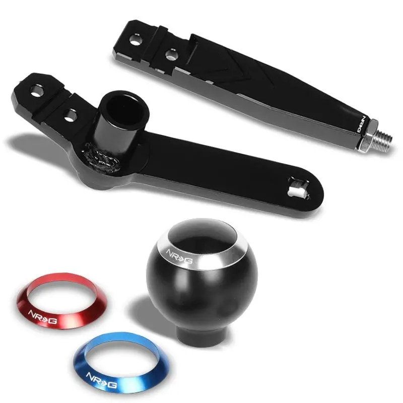 Nrg Black Ball With Adapter 10Mm X 1.5 Thread Pitch Ska-Rzr Shift Knob Adapter 1