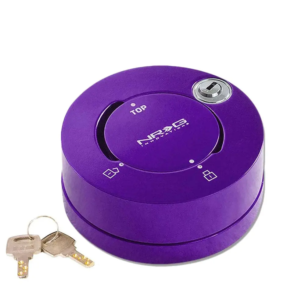 Nrg Srk-101Pp Purple Gen 1.0 (Thin Veriosn) 6-Holes Pattern Steering Wheel Hub Quick Lock 1
