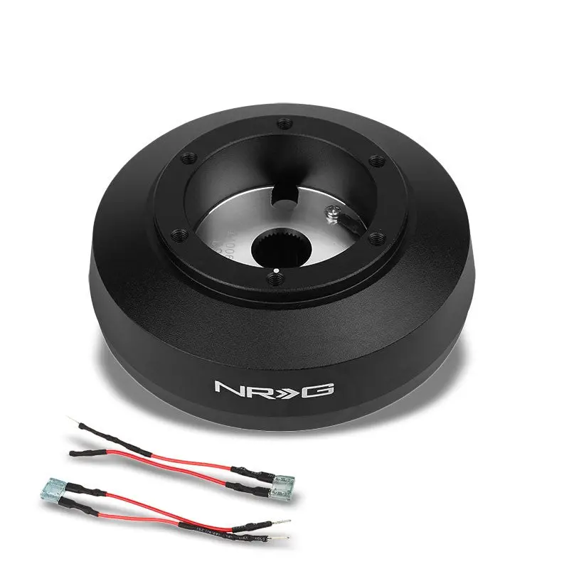 Nrg Innovations Srk-163H Black 6X70mm Bolt Steering Wheel Short Hub Adapter 1
