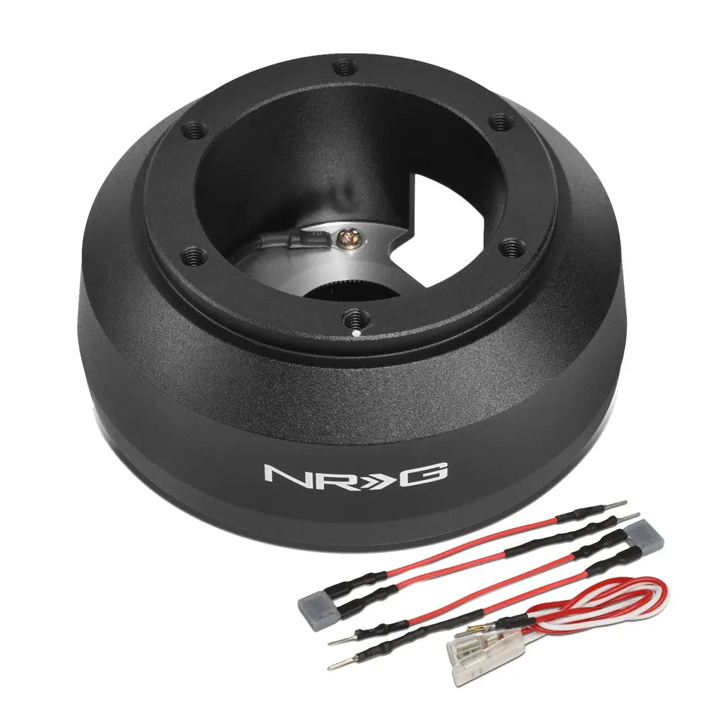 Nrg Innovations Srk-183H Black 6X70mm Bolt Steering Wheel Short Hub Adapter 1