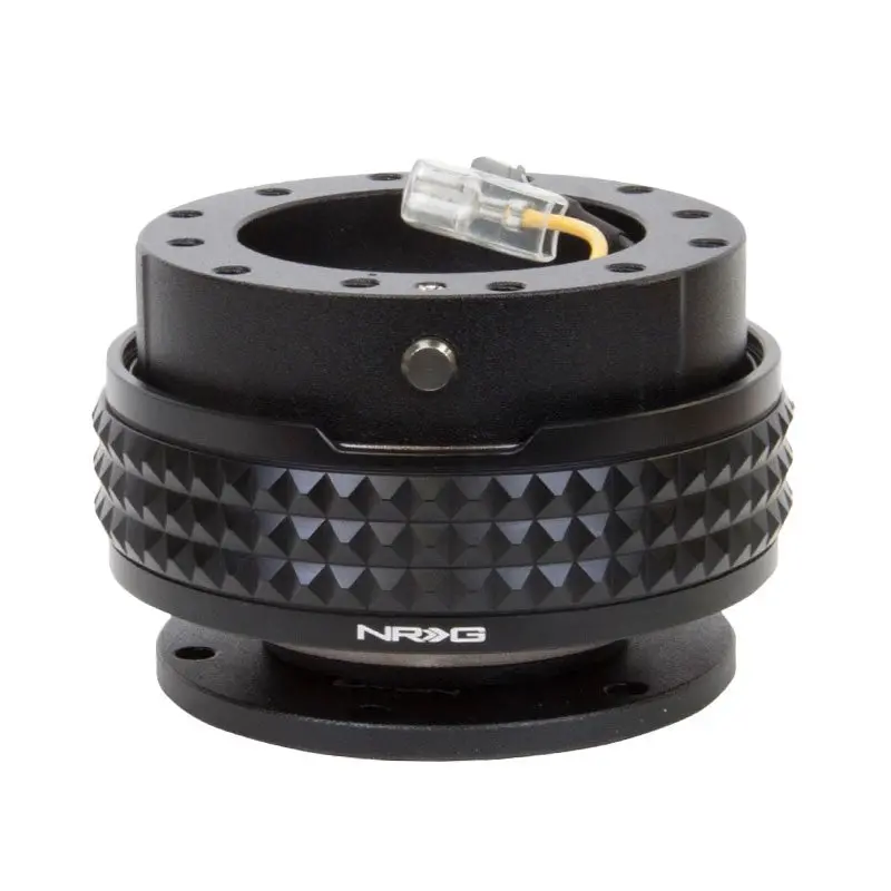 Nrg Black Body/Black Ring Gen 2.1 Steering Wheel Quick Release Adapter 6-Hole 1