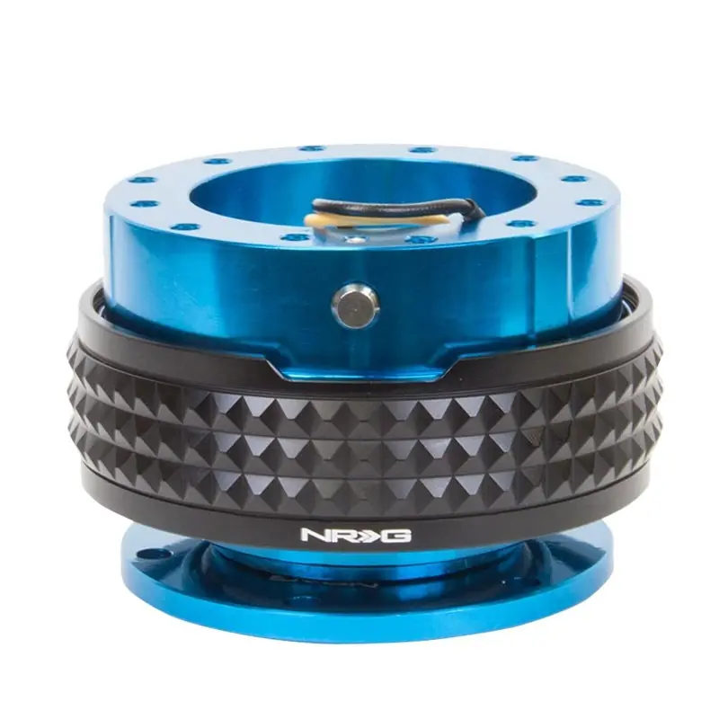 Nrg Blue Body/Glow Ring Gen 2.1 Steering Wheel Quick Release Adapter 6-Hole 1