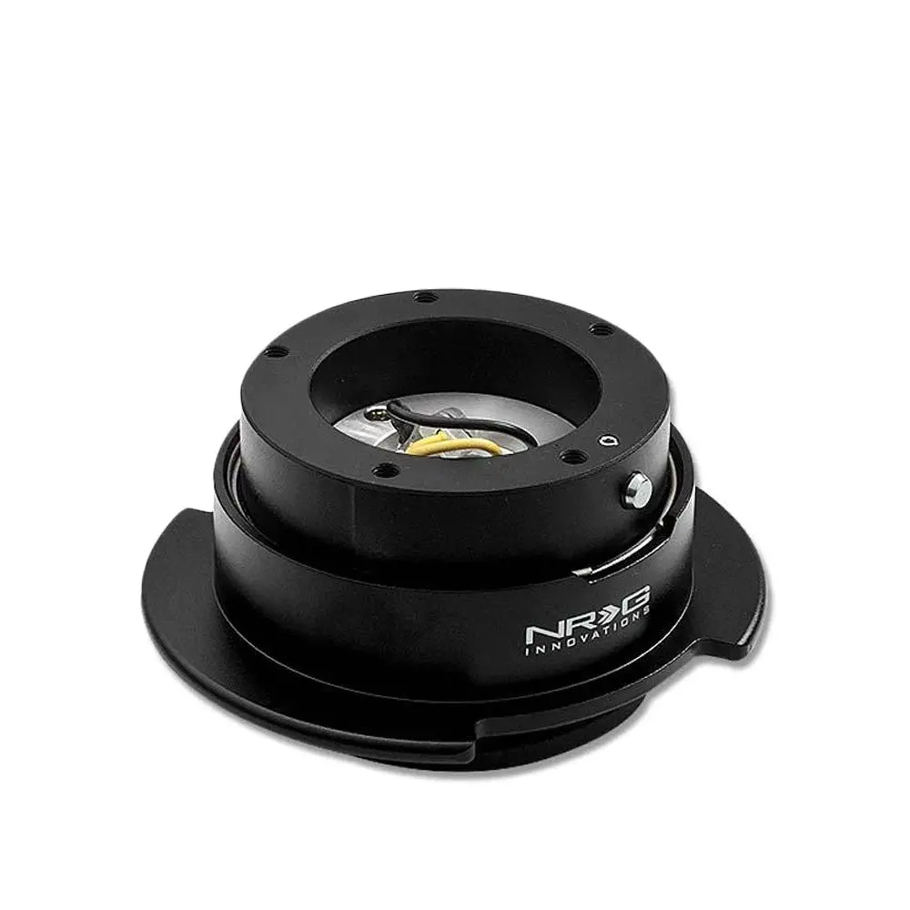 Nrg Srk-350Bk Black Body / Ring Gen 2.5 6-Holes Pattern Steering Wheel Quick Release Adapter 1