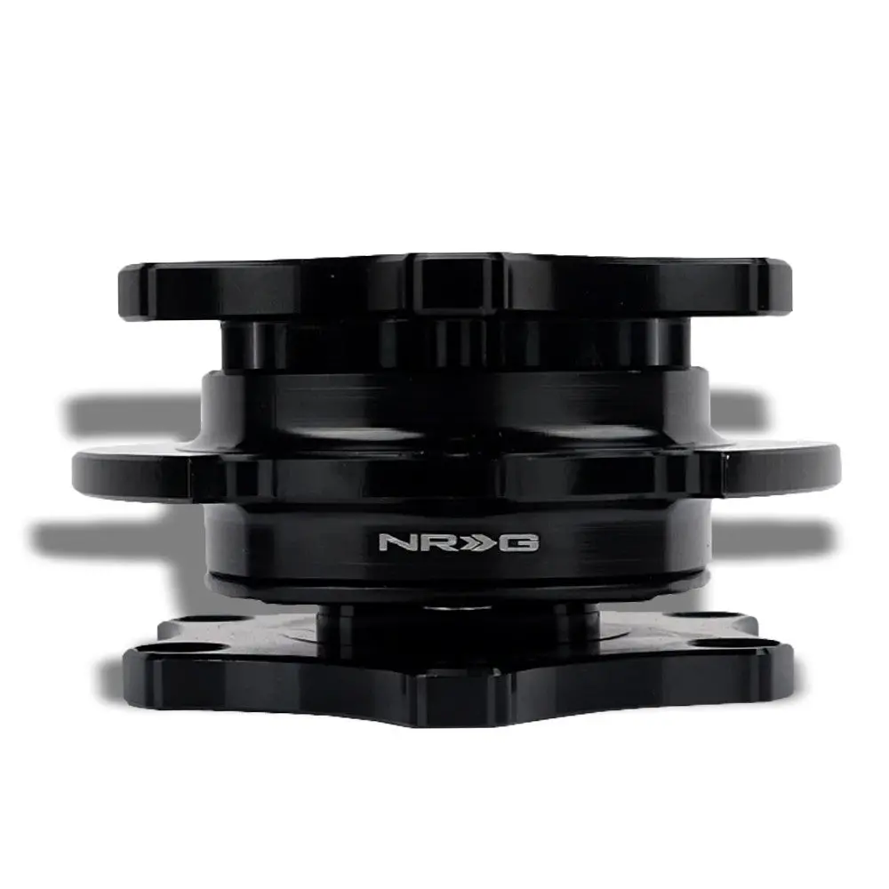 Nrg Srk-R200bk-Bk Sfi 42.1 Steering Wheel Quick Release Adapter Black Core/Ring 1