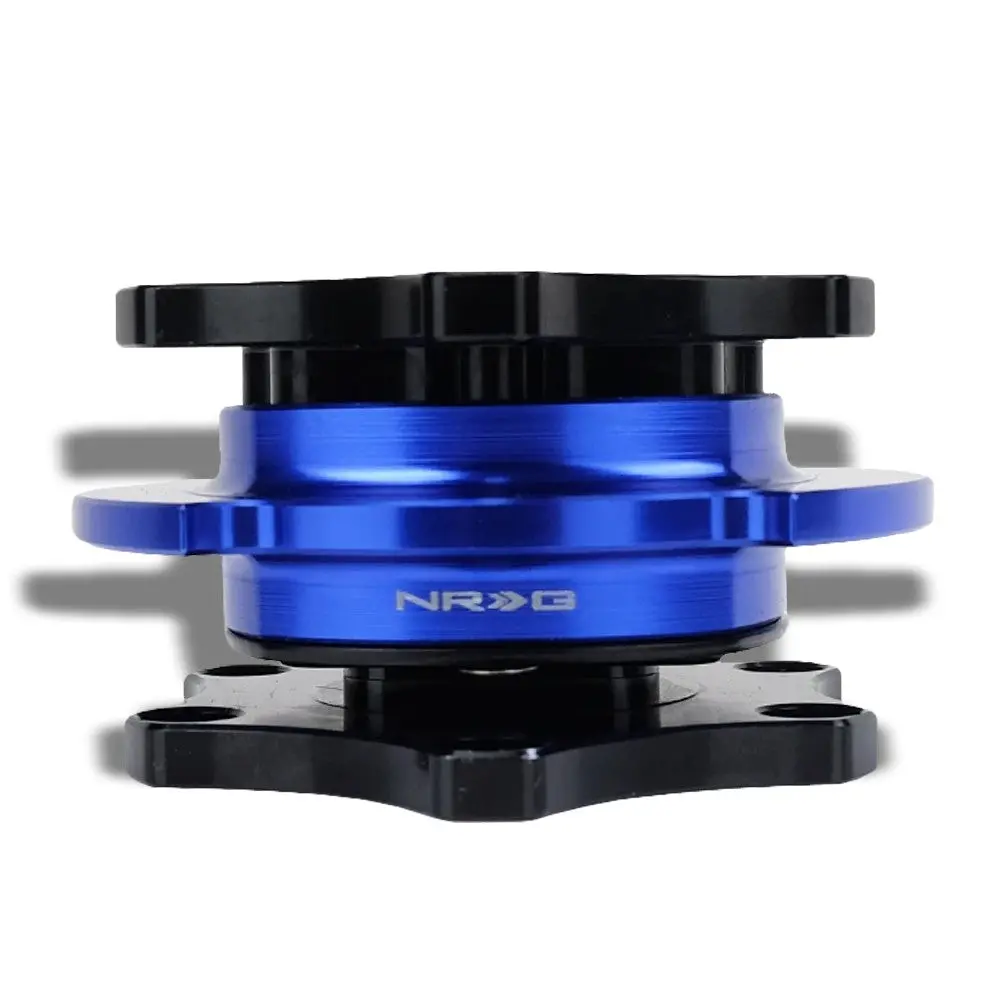 Nrg Srk-R200bk-Bl Sfi 42.1 Steering Wheel Quick Release Adapter Black/Blue Ring 1