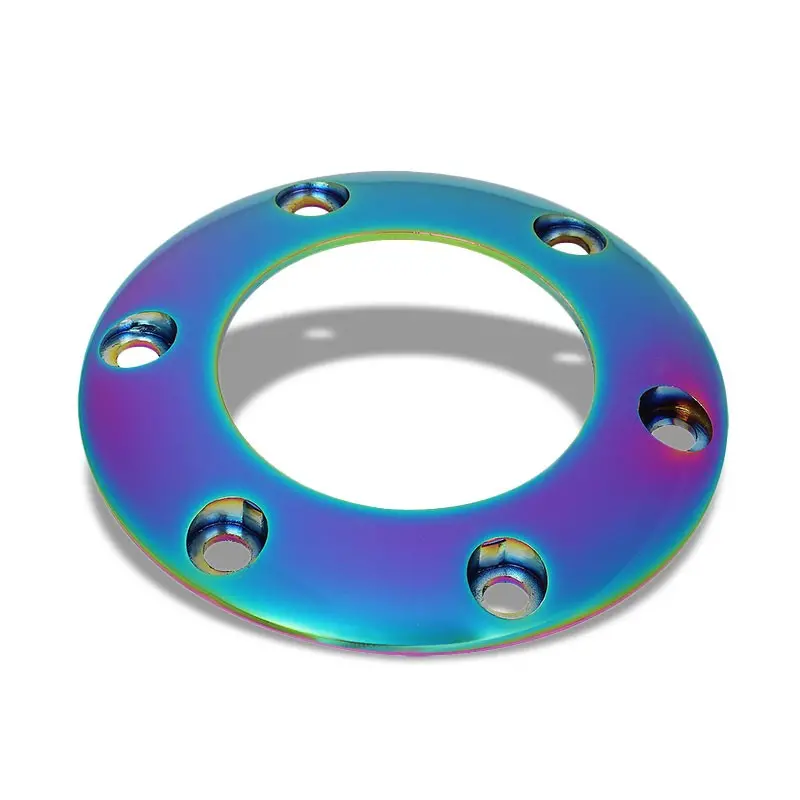 Nrg Str-001Mc Neo Chrome 6-Bolt Steering Wheel Horn Button Ring Retainer 1