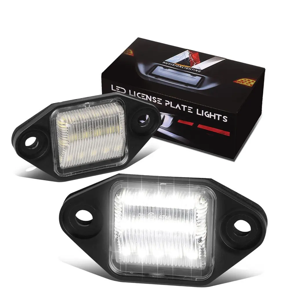 Nuvision Nvl-Lpl-014 White Led License Plate Light For 99+ E150 E-250 E-350 E-450 Econoline Club Wagon / Super Duty 1