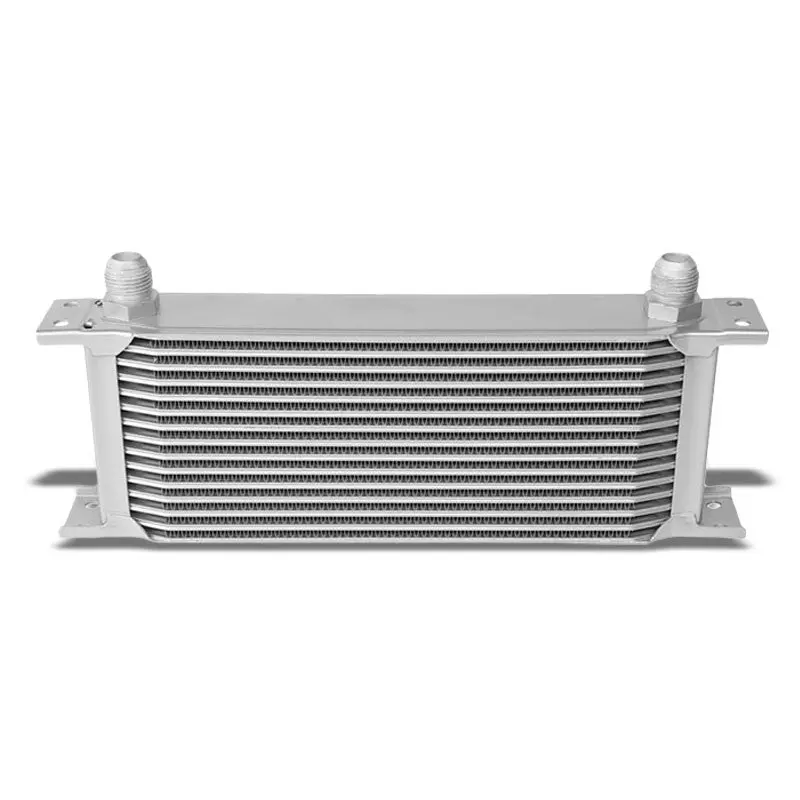 Silver Aluminum (10 An / 15 Row) High Performance Engine Transmission Oil Cooler 1
