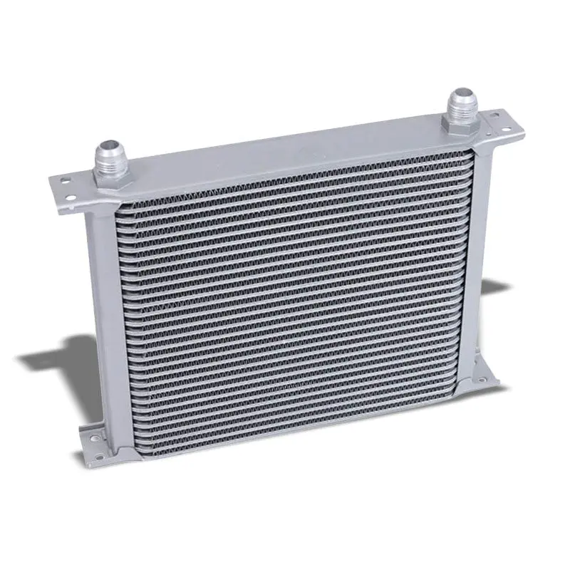 Silver Aluminum (10 An / 30 Row) High Performance Engine Transmission Oil Cooler 1